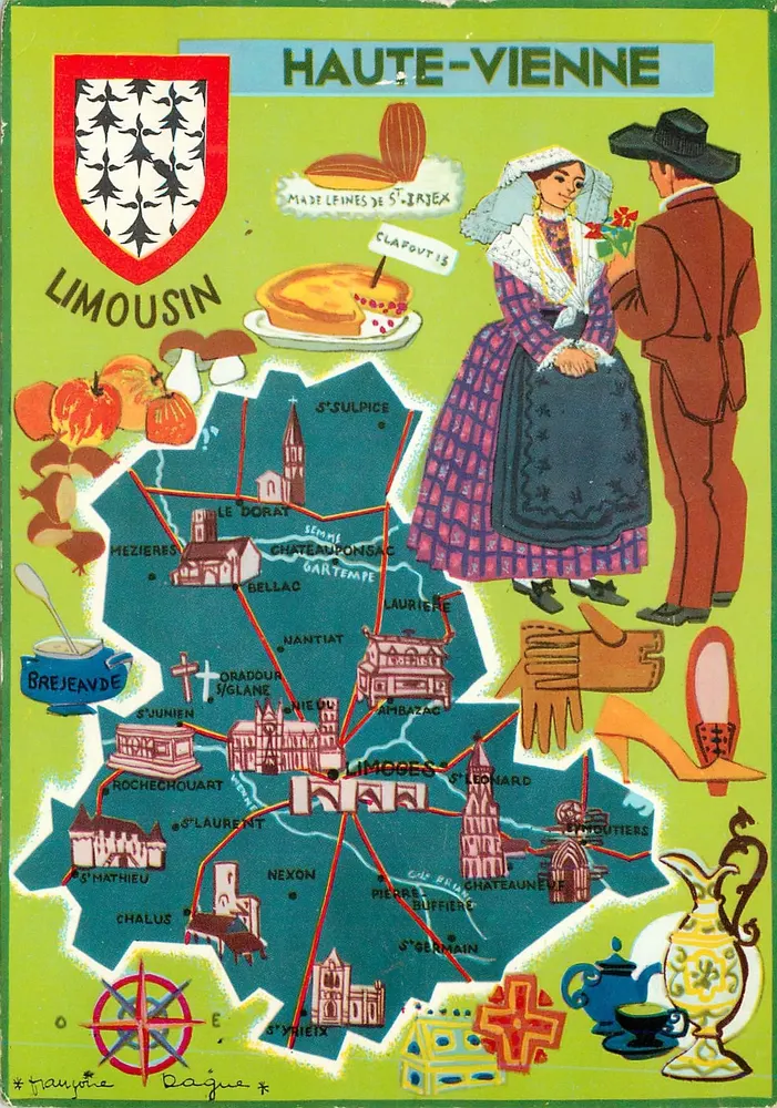 Haute-Vienne — Limousin — Editions Mexchrome - Vorderseite