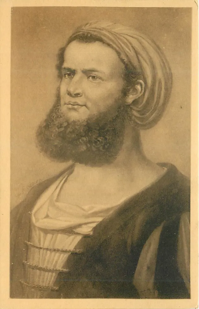 Adam Kraft — retrato — S. Soldansche Verlagshandlung (A. Zonsch), Nürnberg - Frente