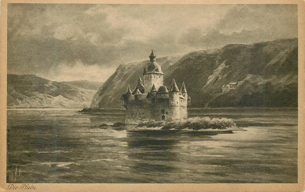 La Pfahl — Castelo sobre estacas — Astudin, n° 303 - Frente