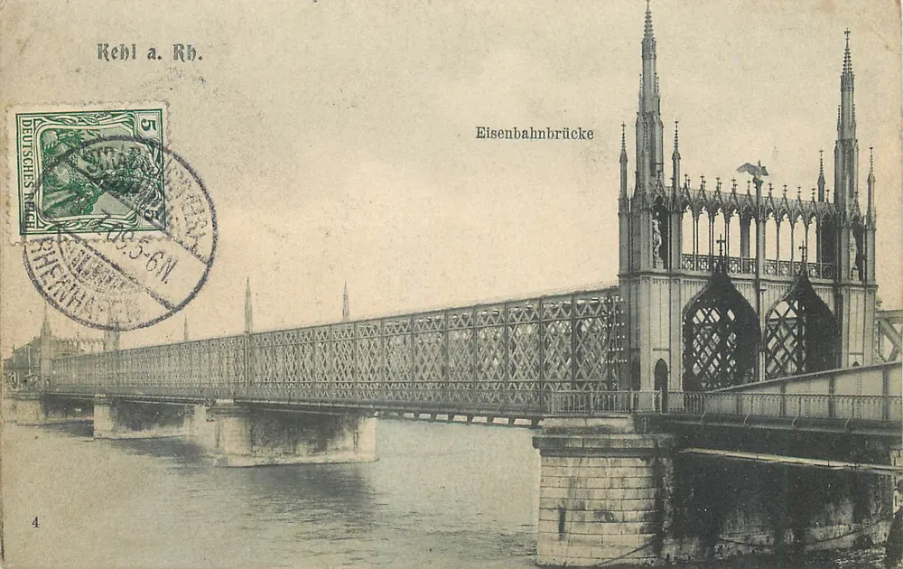 रेहल ए. आर.एच. — रेलवे पुल — जे.एम. & सी, स्ट्र. 1905 - आगे