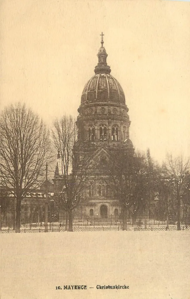 Mayence — Christuskirche — editor desconhecido, n° 16 - Frente
