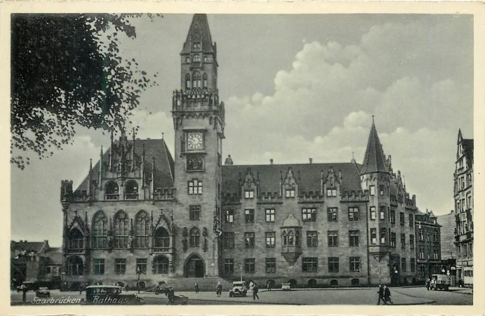 Saarbrücken — Rathaus — editor desconhecido, n° de série 66063 - Frente