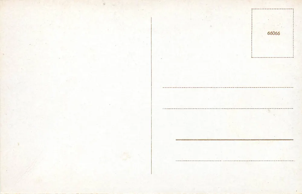 Saarbrücken - Igreja de Luís — editor desconhecido, n° de série 66066 - Verso