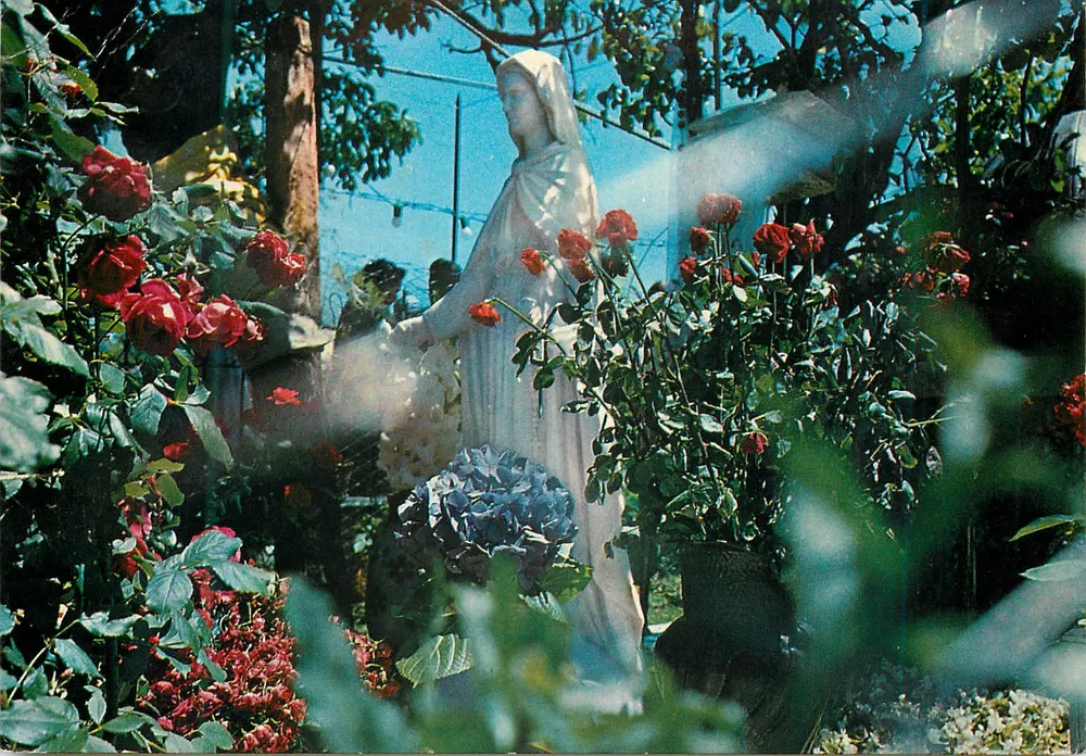 Statue der Jungfrau der Rosen — S. Damiano di S. Giorgio — Foto Tassini - S. Giorgio (PC) n°036 - Vorderseite