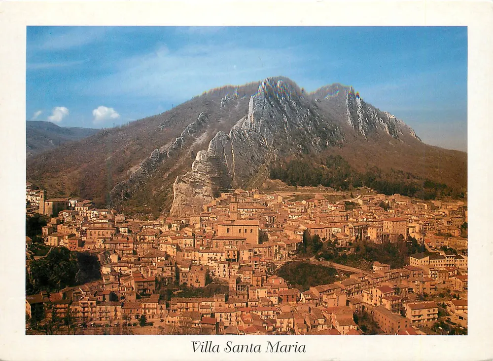Willa Santa Maria — panorama lotniczy — Magazzini SISMA - Awers