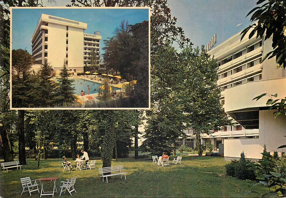 Hotel Terme Savoia Todeschini — Abano Terme (Padova) — editore non identificato - Recto