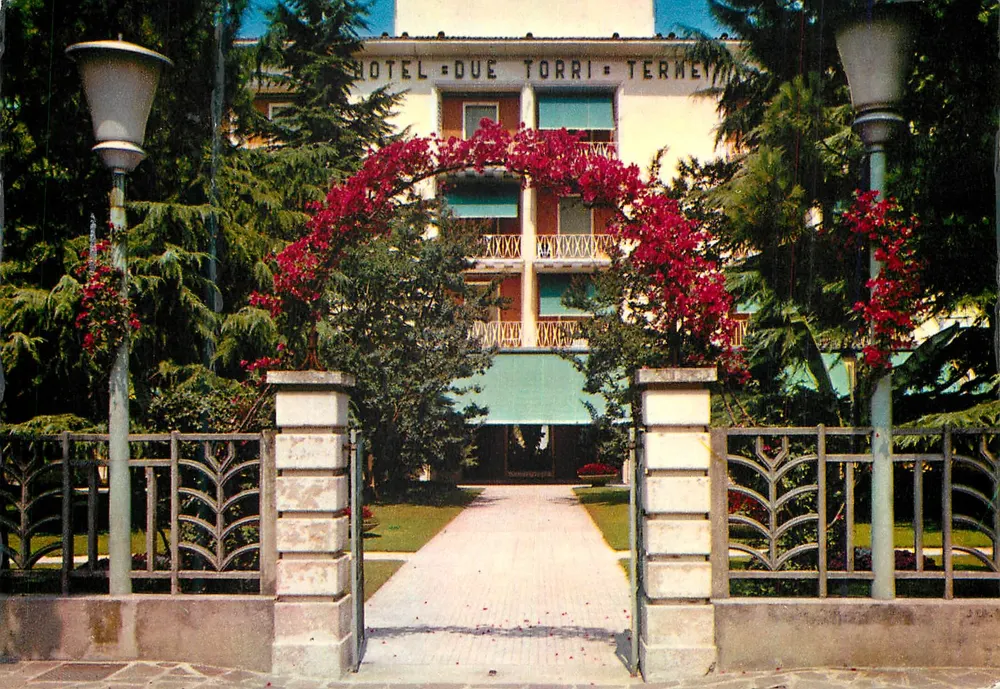 Hotel Due Torri Terme — Abano Terme (Padua) — Ed. Ris. A.B.A. - Vorderseite