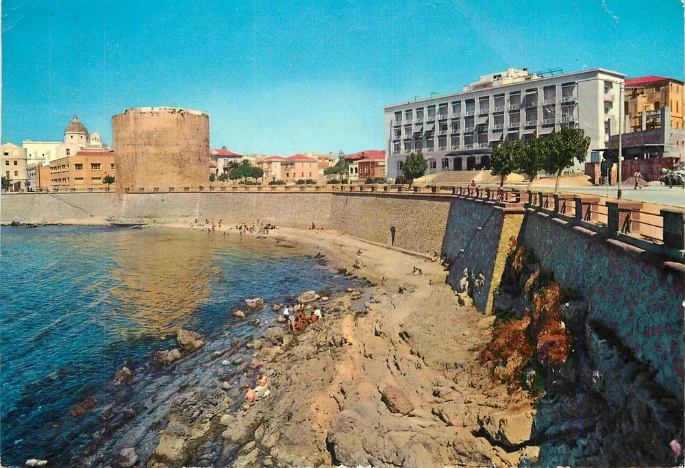 Alghero — Grand Hôtel Esit e Torre Sulis — Concess. M. & G. Tognoli Livorno - Frente