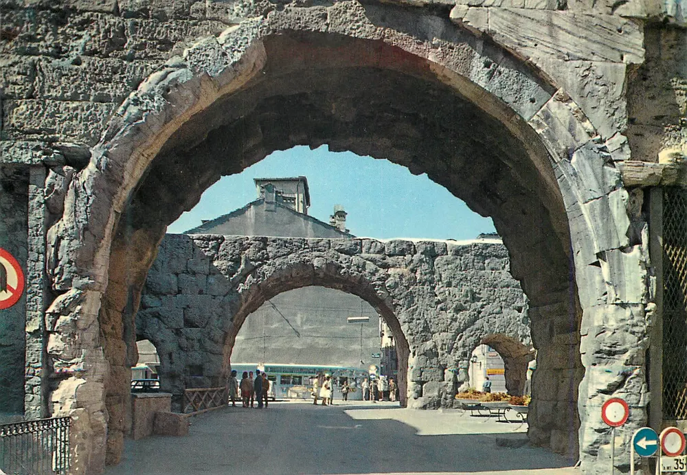 Aosta - Porta Pretoria — editor SACAT, n° 108 - Frente