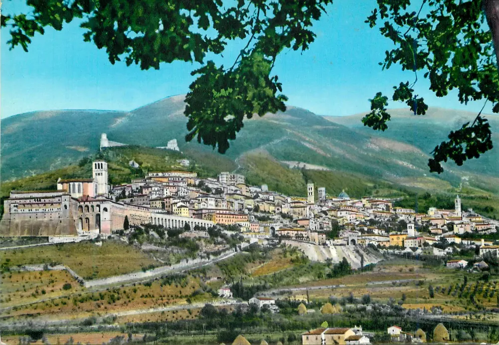 Assisi — Panorama — da FOTOCOLOR Kodak EKTACHROME - Frente