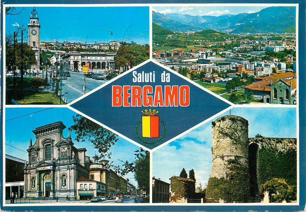 Bergamo — Grüße aus BERGAMO — Verlag ATTA, Nr. 46 - Vorderseite