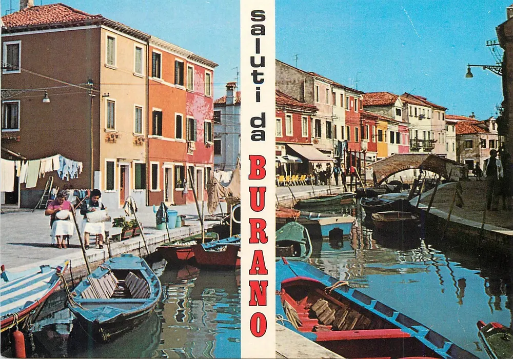 Burano — Vista característica — Edição Angelo Garbizza - Frente