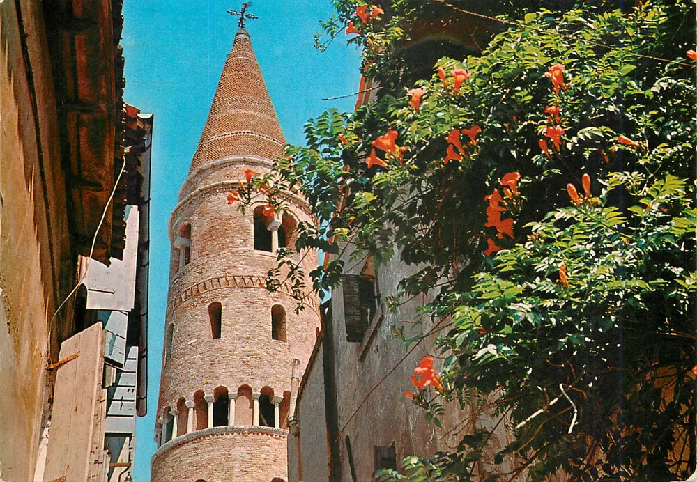 Campanário do século X — Caorle (VE) — Ed.S.Odorico - Ramuscello (PN) - Frente