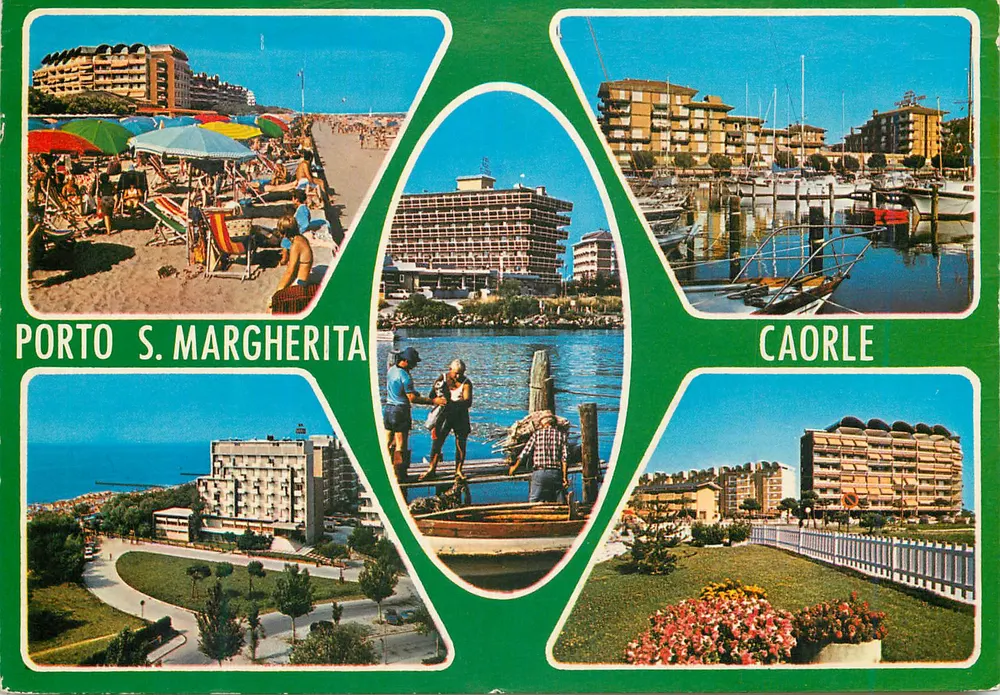 Porto S. Margherita — Caorle — Ed. S. Odorico, n° CAO 350 - Frente