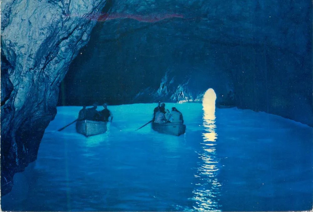 Capri - die Blaue Grotte — Edition A. Perrero, n° 2124 - Vorderseite
