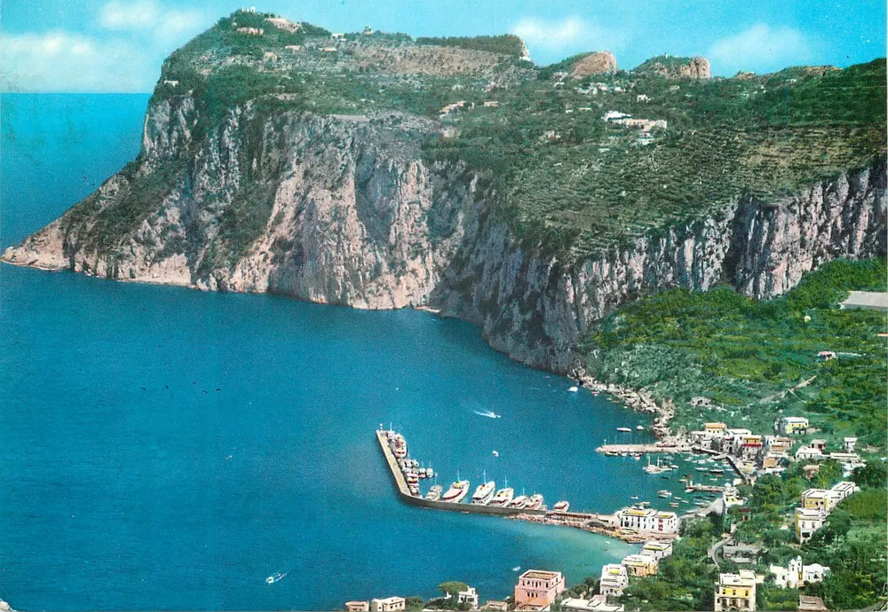 Capri — Vista geral — Ediz. M. Della Monica - Riv. N. 1 - Capri - Frente