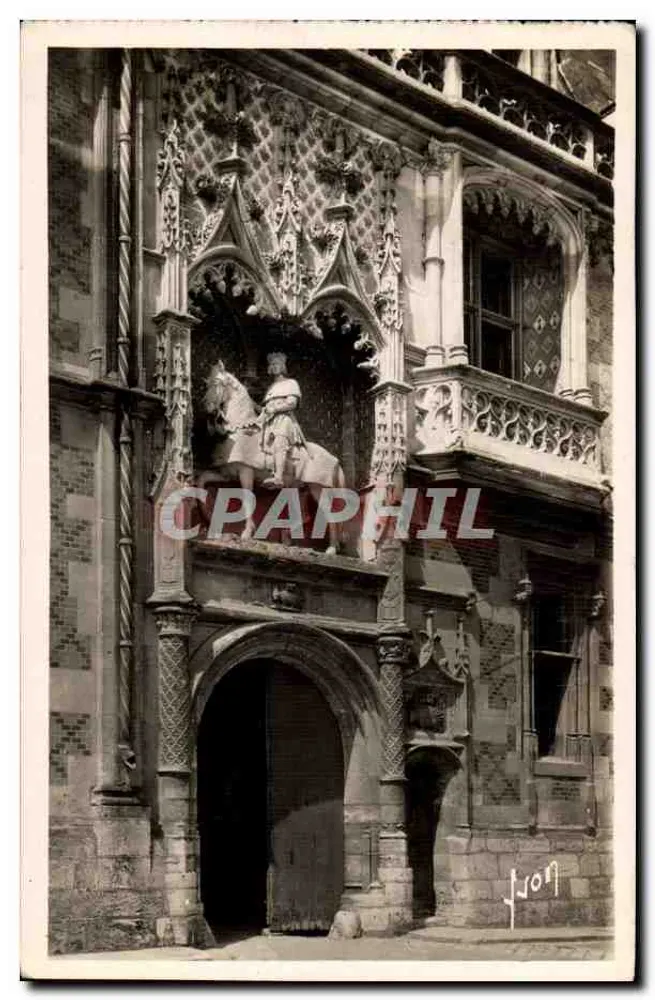 BLOIS (Loir-et-Cher) — Portal Louis XII — Fassade des Schlosses — Editions d'Art, Paris - Vorderseite