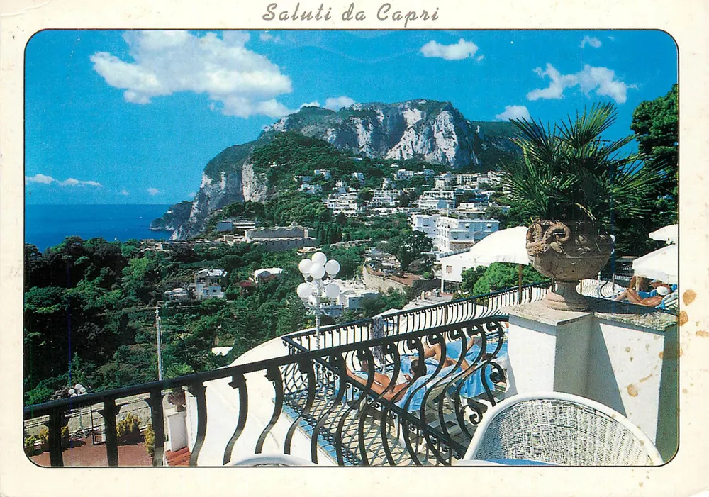 Capri — vista panorâmica — Matarése, n° 058-M - Frente