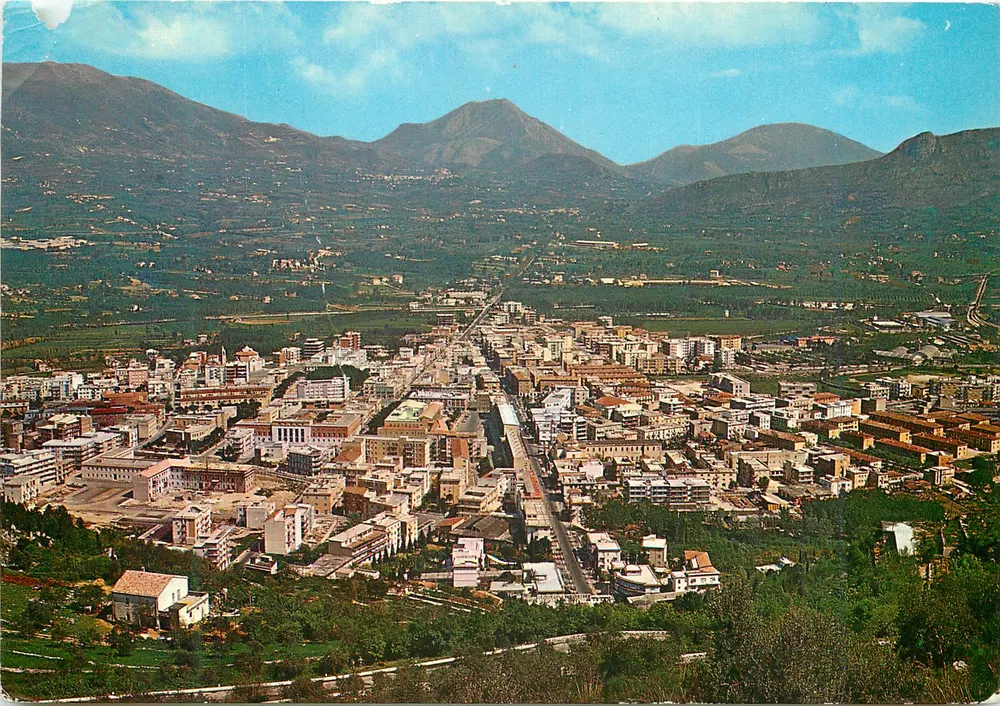 Cassino — Panorama — Ed. D'Alieso-Giovanni-Cassino n° 8792 - Frente