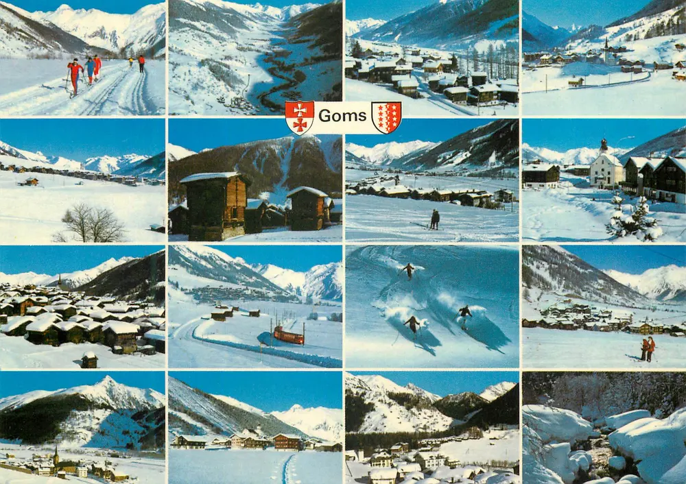 Goms — Skigebiet Goms, Wallis — Foto Klopfenstein - Frente