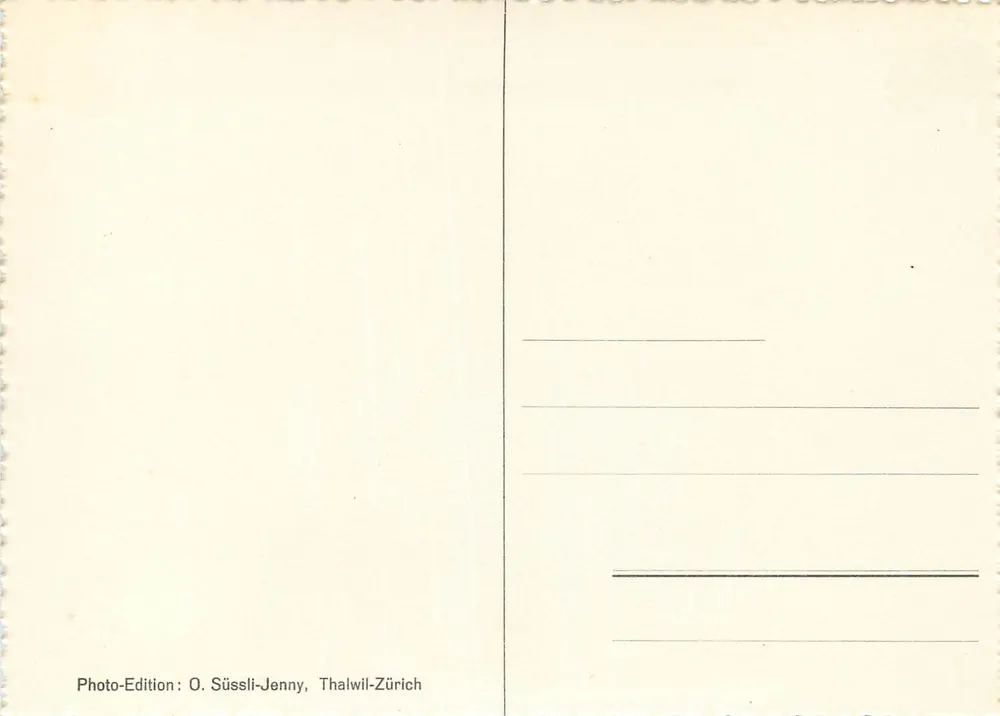 Luzern und Pilatus — 2132 m. — Photo-Edition O. Süssli-Jenny, Thalwil-Zürich, n° 109 - Verso