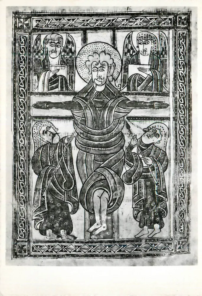 Christus am Kreuz — 8º século — Verlag H. Grubenmann - Morschern BL - Frente