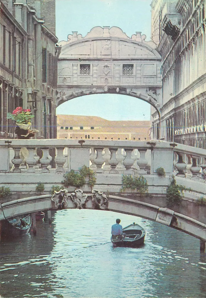 Veneza — Ponte dos Suspiros — TIP. CIGAINA - Latisana n° VE 109 - Frente