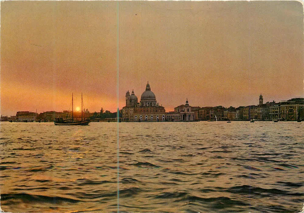 Venetië — Zonsondergang over het Grand Canal — SAR n°112 - Voorkant