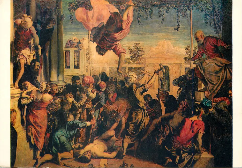 Cud Świętego Marka — Jacopo Tintoretto (1518-1594) — Gallerie dell'Accademia, Wenecja - Awers