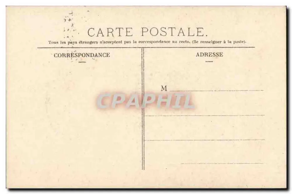 Frau im Bühnenkostüm — Paris — Verlag Paris, Nr. 3.140 - Rückseite