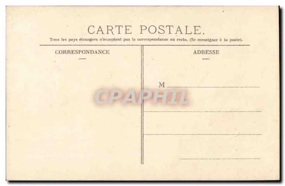 Frau in Kleid und Hut mit Federn — Paris — Nr. 3.140 - Rückseite