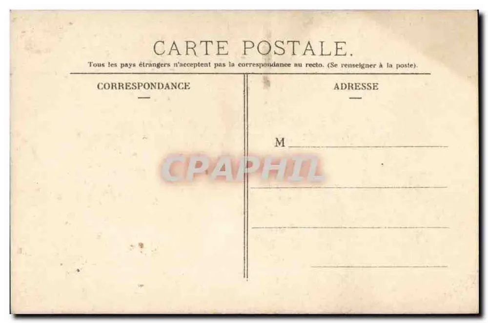 Frau im Schuh des Aschenbrödchens — Paris — Verlag Paris, Nr. 3.140 - Rückseite