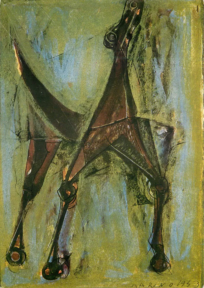 Cavalo — Marino Marini — Edições Del Milione, N. 332 - Frente