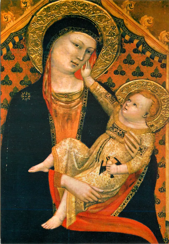 Virgem e Menino Jesus — B. Daddi — Editor NOVA LUX, n° 641 - Frente