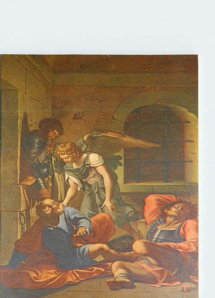 Basilika von Saint Peter in Ketten — Befreiung des Petrus (Domenichino) — Da Fotocolor Kodak Ektacrome n°1500 - Vorderseite