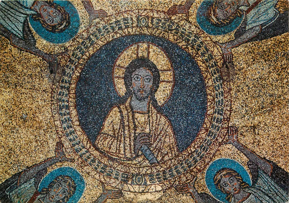 Basilika von S. Prassede — Detail der Kapelle von S. Zenone — Alterocca, Terni, Italien - Vorderseite