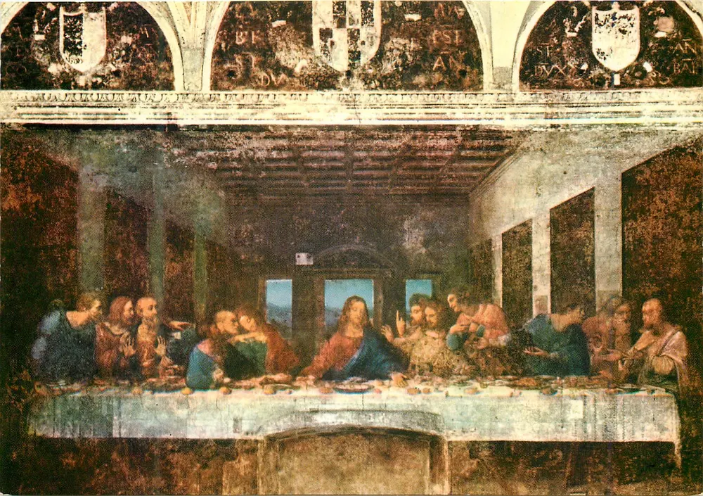 O Jantar de Jesus — O Cenáculo em Milão — Edição Milão 13 - Frente