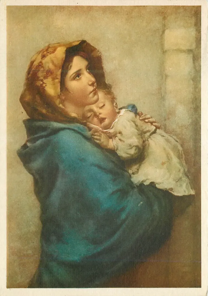 Madonnina — Exposição Moderna — Ferruzzi — Veneza — Edição Zeno Zacchetti - Frente
