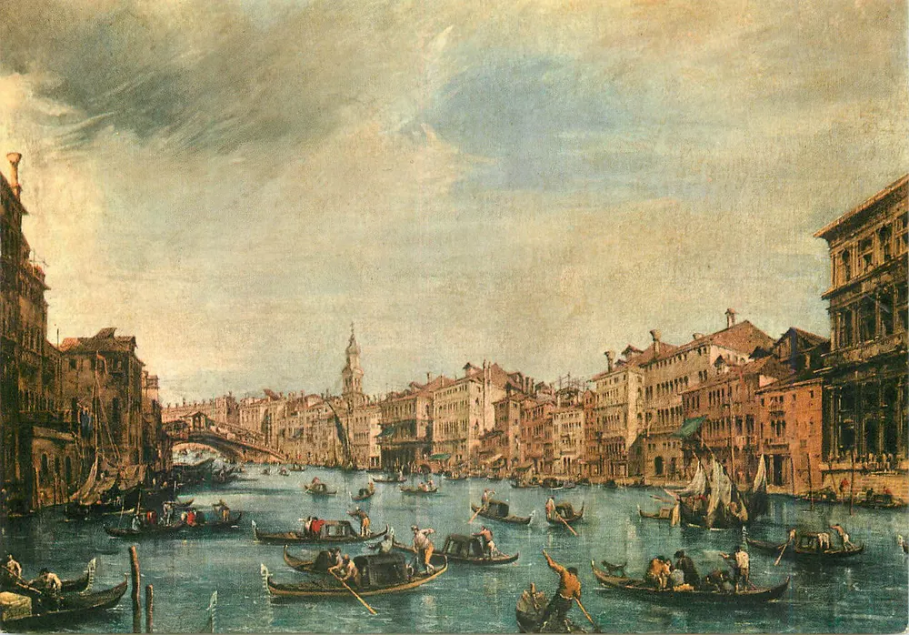 Veduta des Grand Canal — Francesco Guardi 1712-1793 — Edition ARD, Mailand - Vorderseite