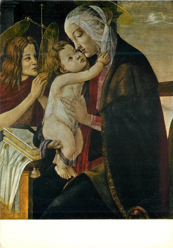 Madonna mit dem Kind — Sandro Botticelli — Edition Nova LVX - Vorderseite