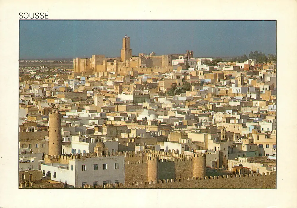 Sousse — Blick auf die Medina und die Mauern — Tunisie Lumière Nr. 299 - Vorderseite