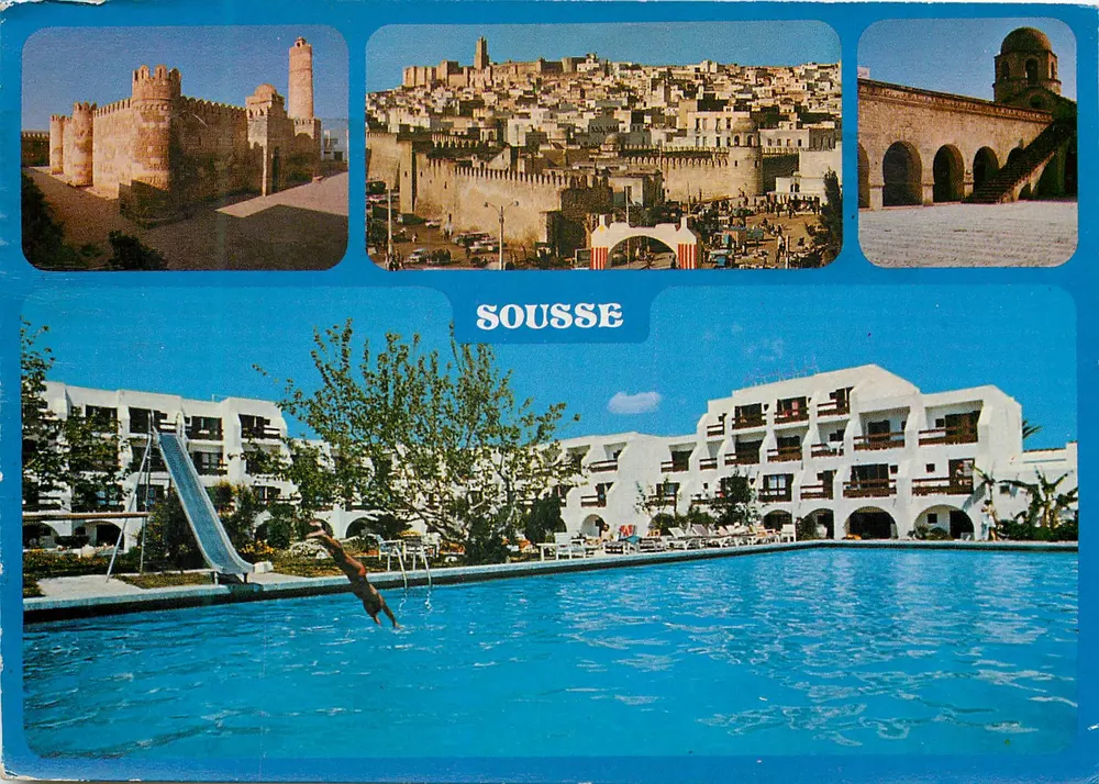 Sousse — algemene uitzicht en hotel — Éditions Tanit - Voorkant