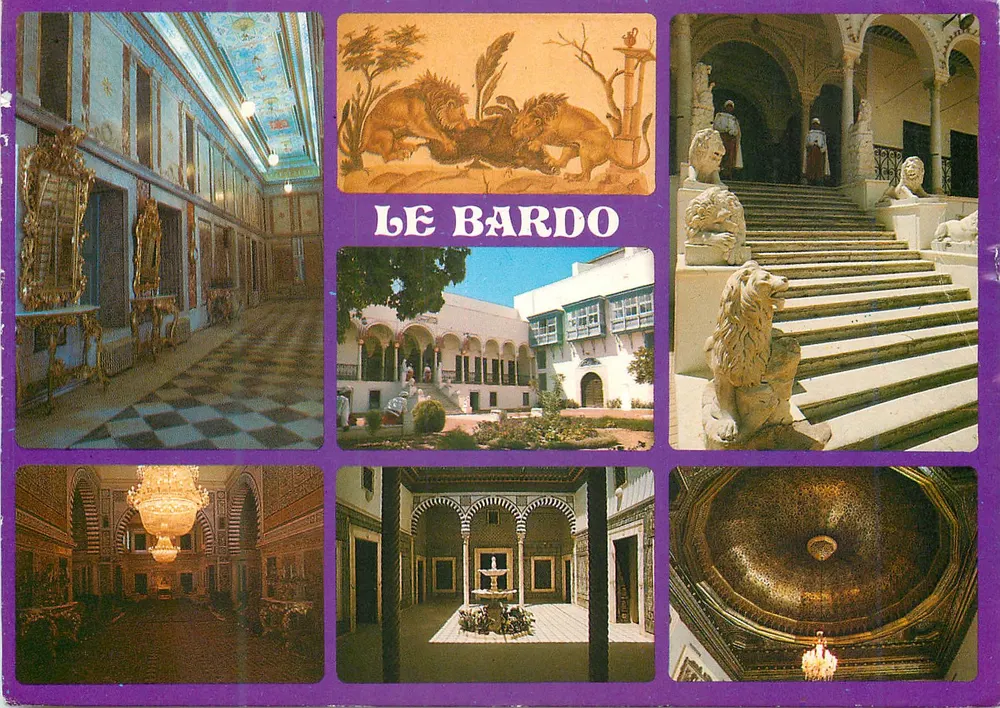 Der Bardo — tunesischer Museum — Éditions Tanit - Vorderseite