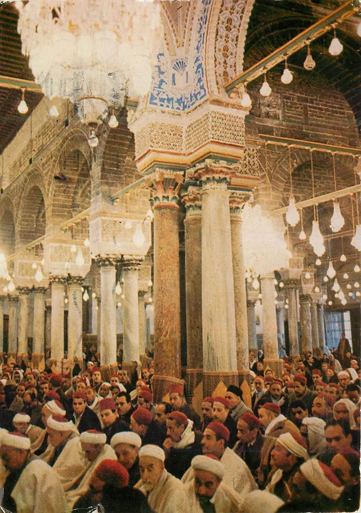 Moschea Zitouna — Tunisi — Edizioni TANIT - Recto