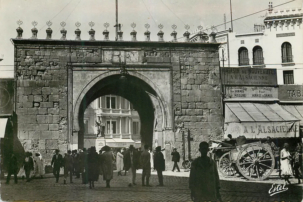Porte de France — Tunis — Verleger Estel, Nr. 3004 - Vorderseite