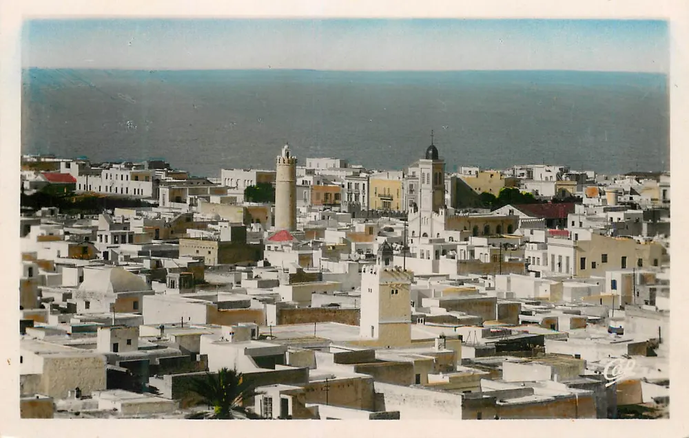 Sousse — Vista geral — Edição Victor SLAMA - Sousse - Frente