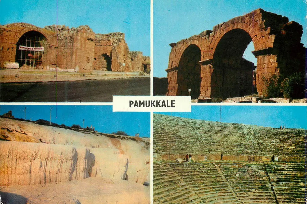 Pamukkale — Antike Ruinen und Theater — Bella COLOR, Istanbul - Vorderseite