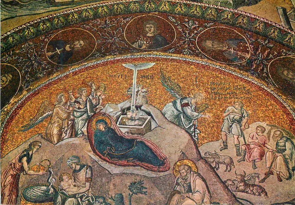 Byzantinische Mosaik — Kaariye Museum — Verlag Panorama Turizm ve Ticaret - Vorderseite
