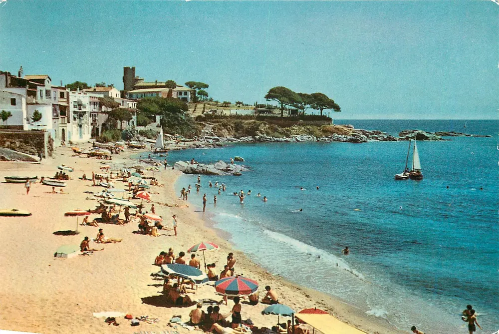 Calella de Palafrugell — Costa Brava — A. Campañá y J. Puig-Ferrán, serie II n°2417 - Voorkant