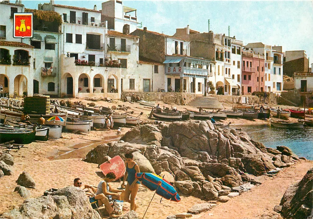 Calella de Palafrugell — gedeeltelijke weergave — Ediciones OTISO, nr. 331 - Voorkant